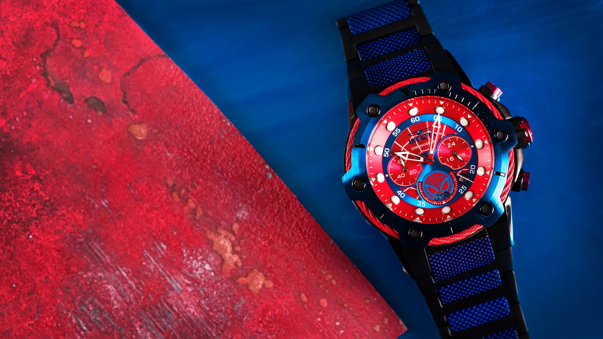 Invicta Marvel Quartz Chronograph 25782 Spiderman Limited Edition |