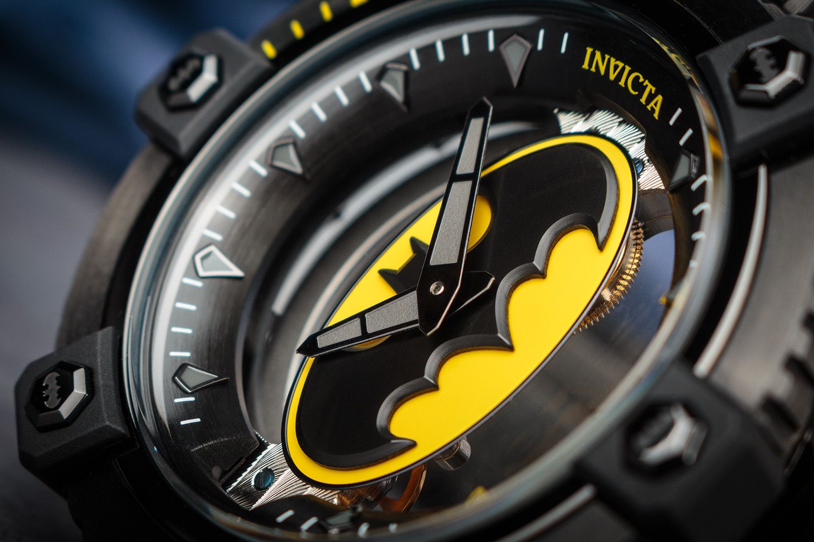 Invicta DC Comics Mechanical 48mm 26844 Batman Limited Edition 4000pcs Hodinky 365