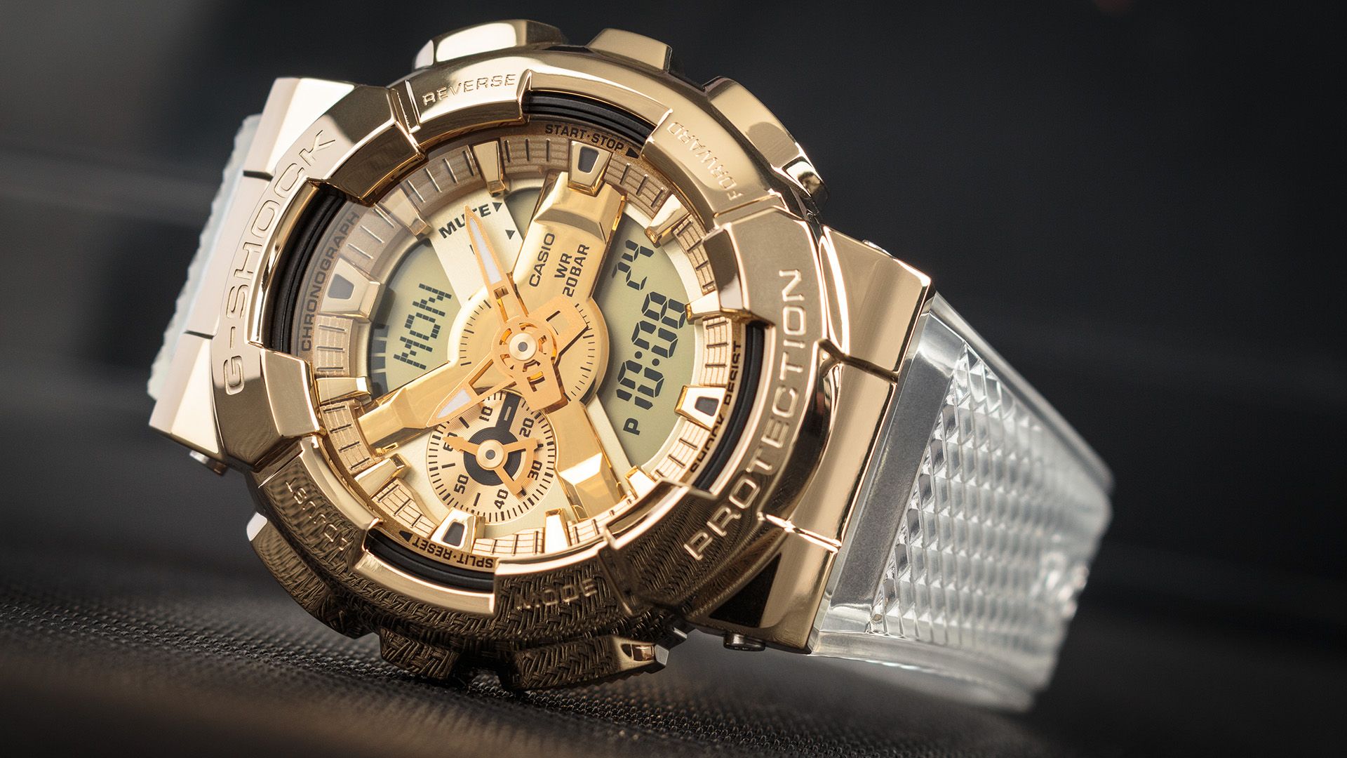 Casio G Shock Original GM 110SG 9AER Skeleton Gold Series Hodinky 365