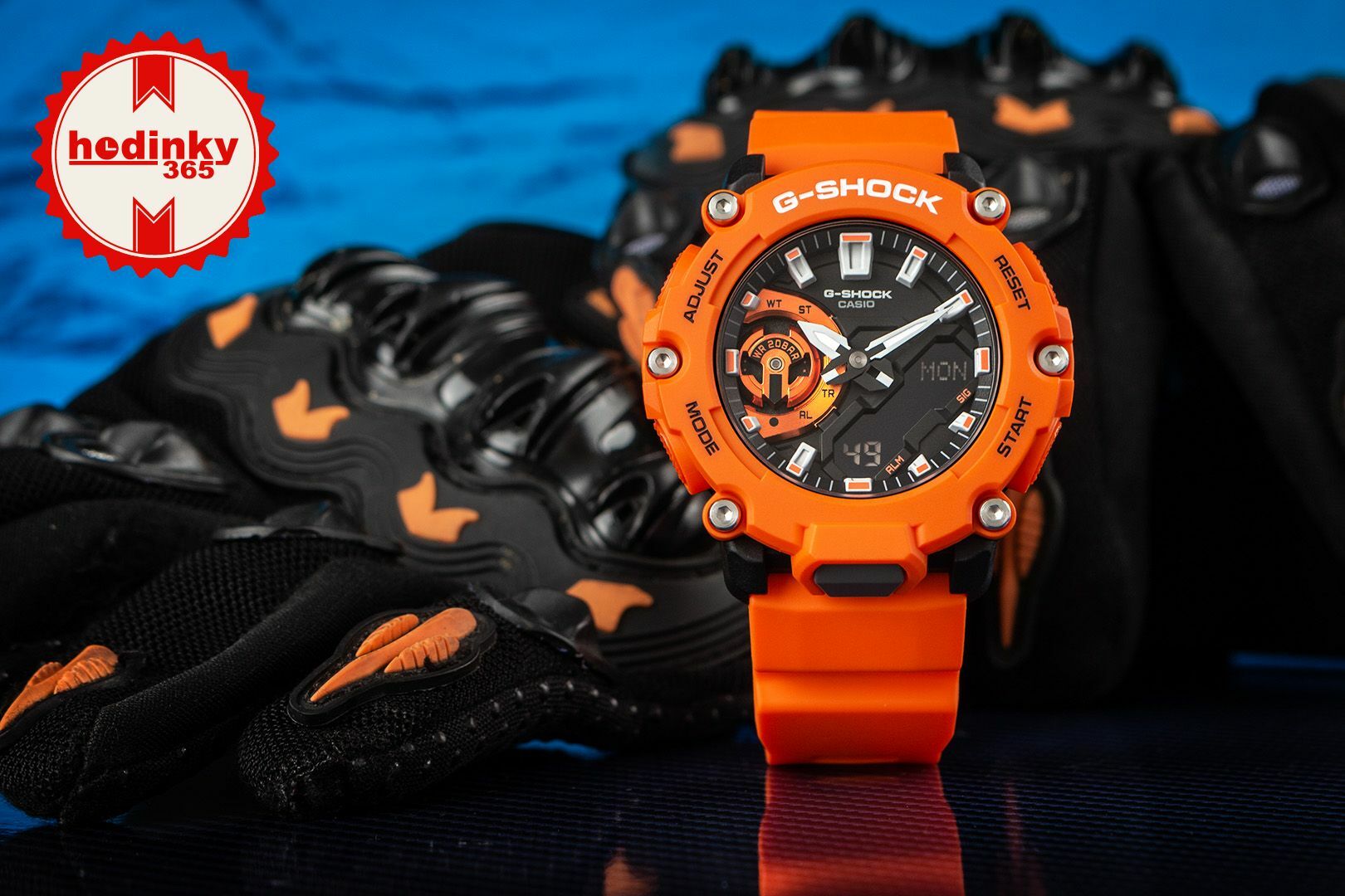 Casio G-Shock Carbon Core Guard Orange Watch GA-2200M-4AER - First Class  Watches™ USA