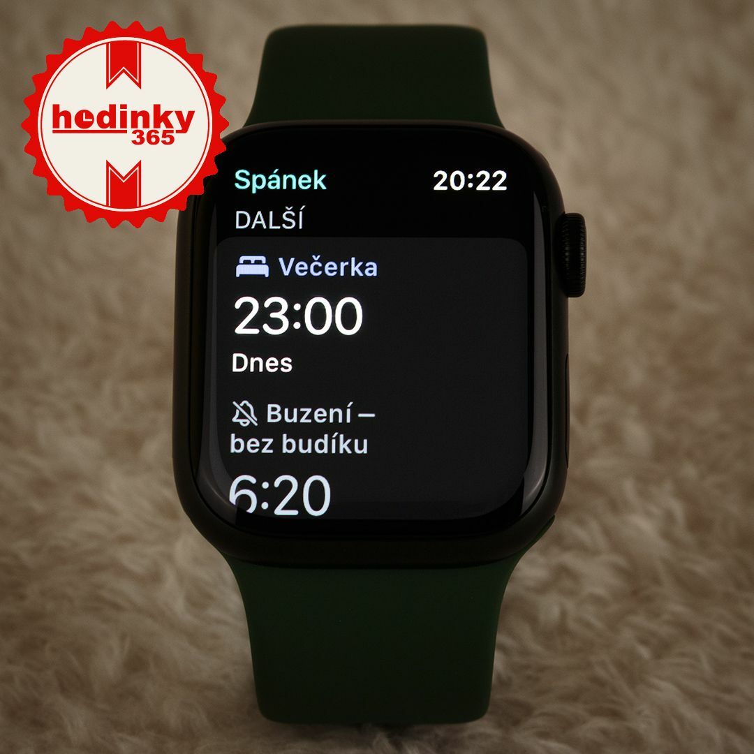 Watches Apple Watch Series 7 GPS, 41mm, Green Aluminium Case with Clover  Sport Band
