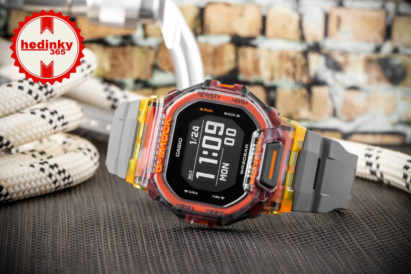 Casio G-Shock G-Squad GBD-200SM-1A5ER Skeleton Bezel Series