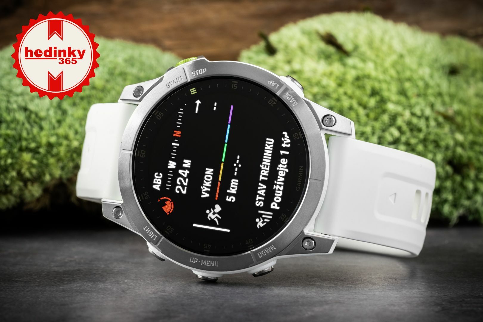 Garmin Epix™ (Gen 2) - Sapphire Smartwatch - White