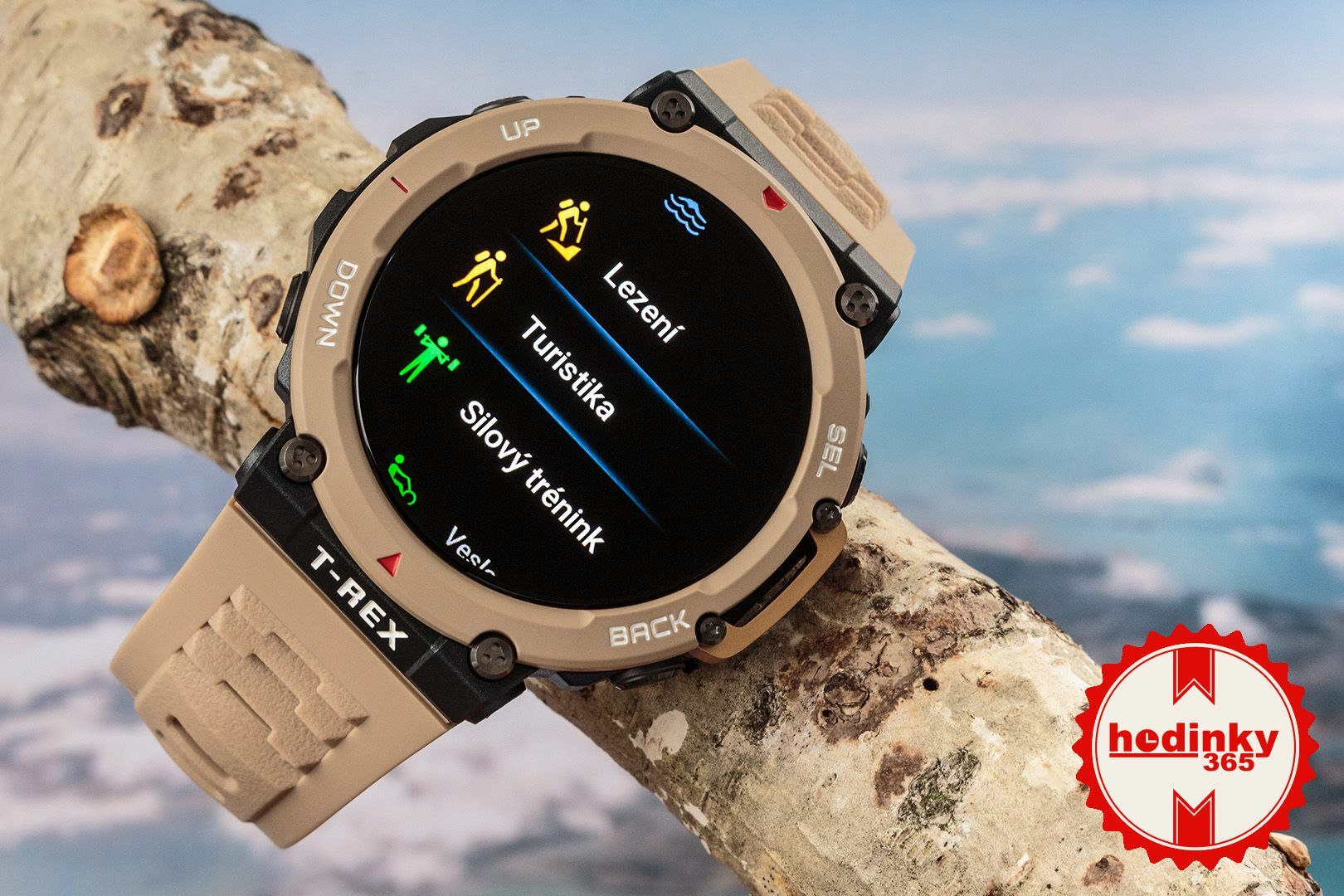 Anhoch PC Market Online - Smartwatch Amazfit T-Rex 2 Desert Khaki