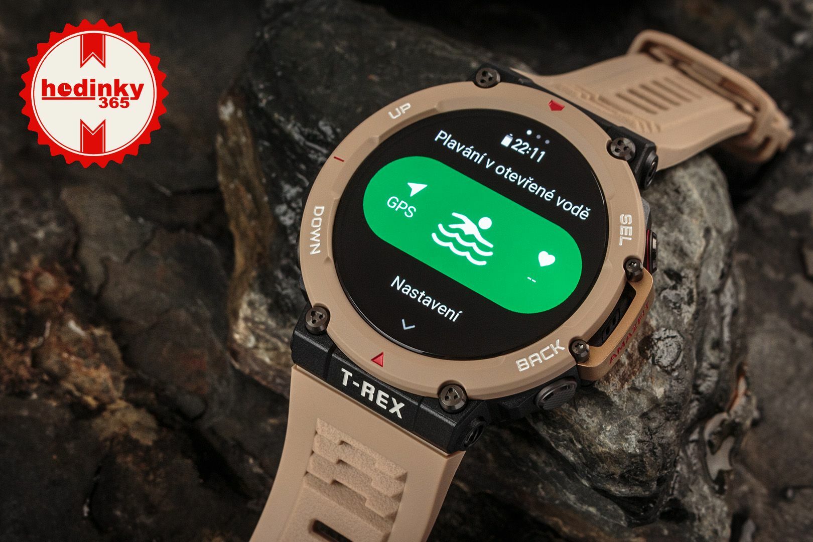 Anhoch PC Market Online - Smartwatch Amazfit T-Rex 2 Desert Khaki