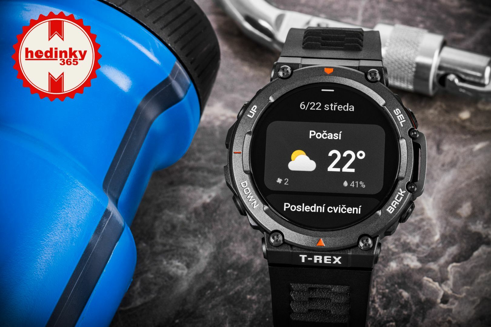 Amazfit T-Rex 2 Ember Black | Hodinky-365.com