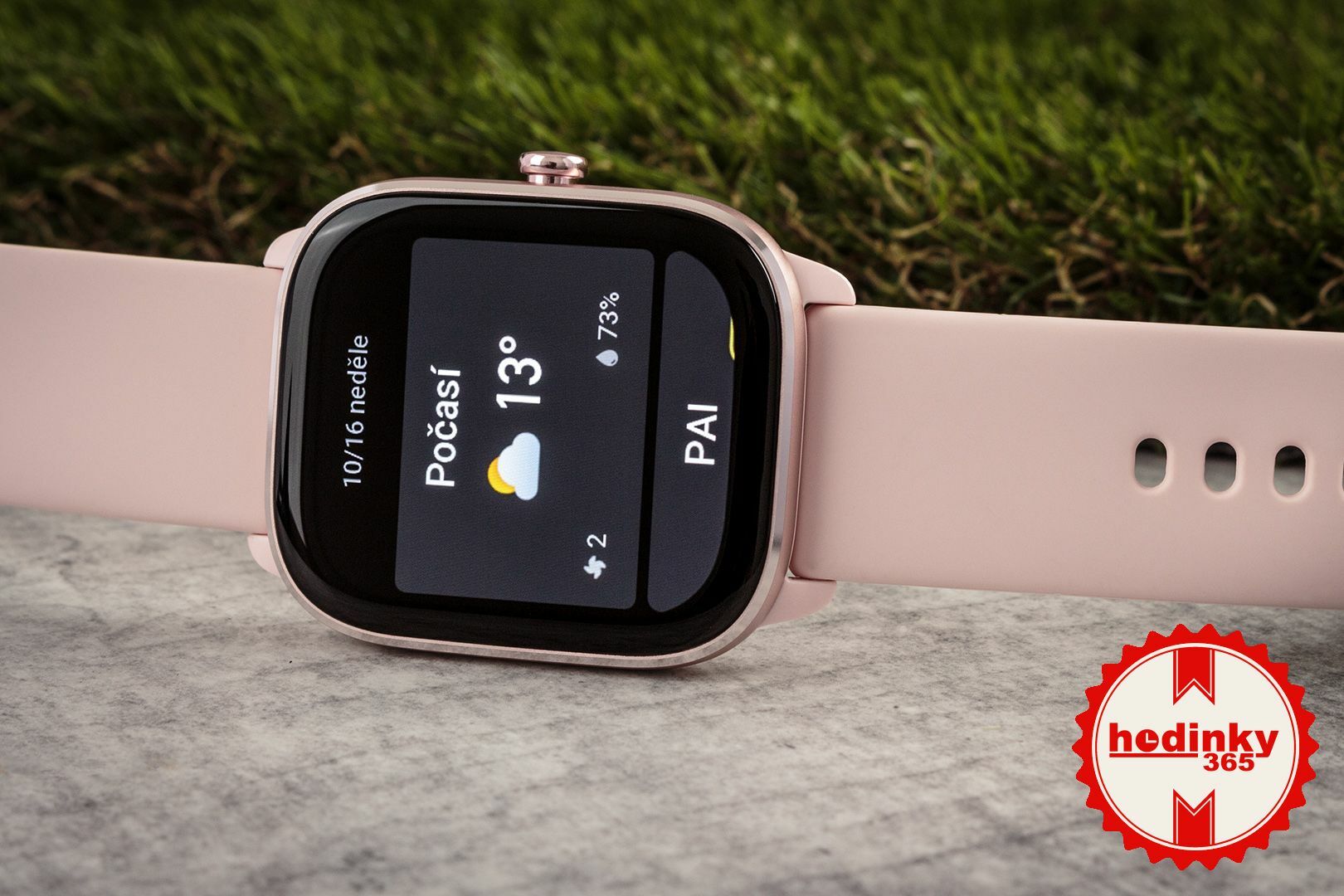 Amazfit GTS 4 Mini Watch 1.65 - Flamingo Pink