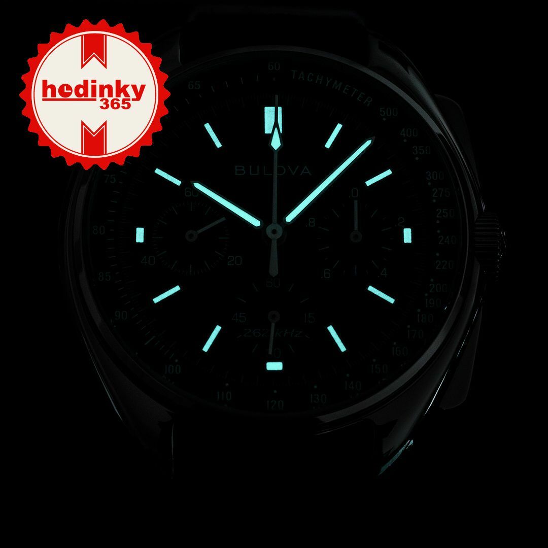 Bulova Lunar Pilot Quartz Chronograph 96A225 Hodinky 365