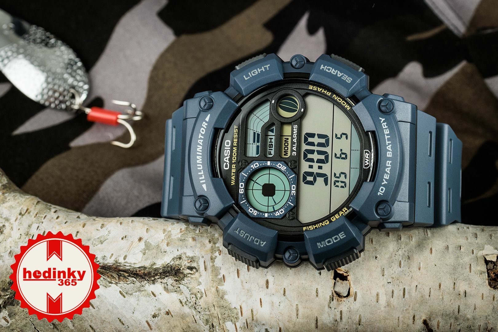 Casio Collection Fishing Gear WS-1500H-2AVEF