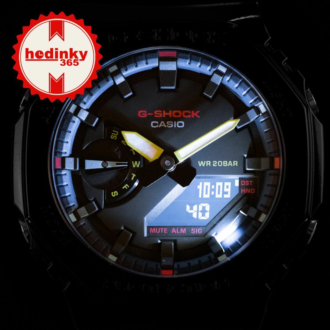 G shock sales ga 2100 rainbow
