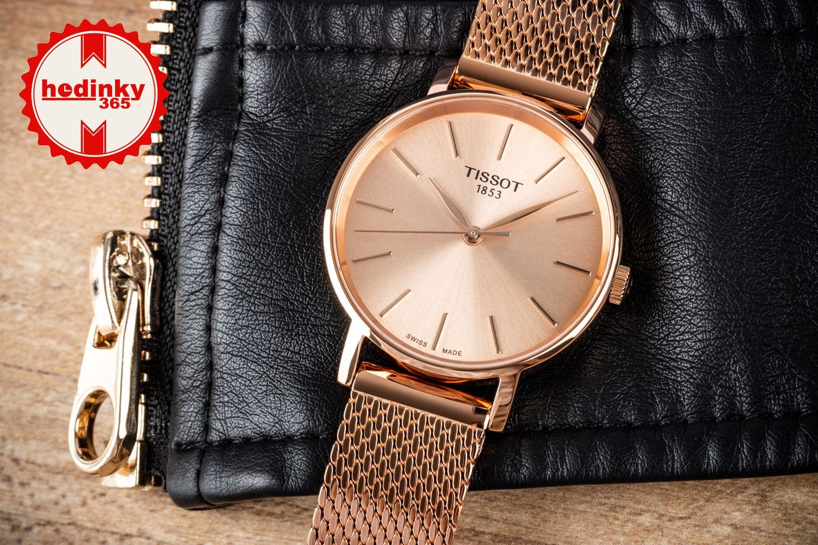 Tissot everytime medium rose gold hotsell