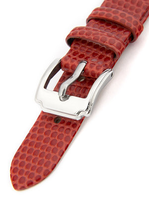 Women's leather red strap HYP-02-FLAME