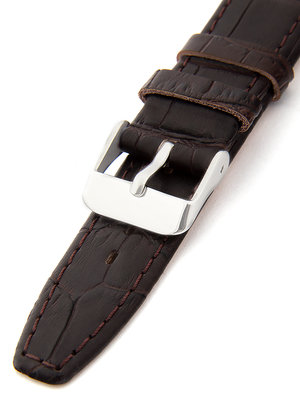 Women's brown leather strap 3322-B
