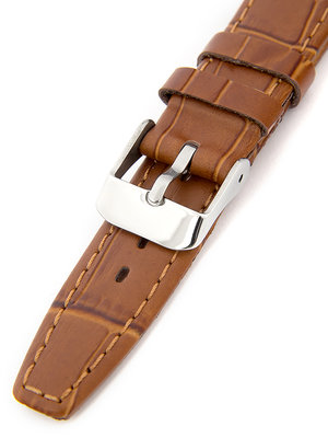 Women's brown leather strap 3322-C