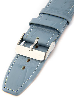 Women's leather strap blue W-309-J