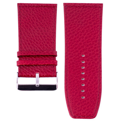 Women's burgundy leather strap W-309-C