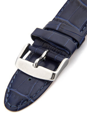 Unisex blue leather strap HYP-01-ROYAL