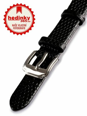 Women's leather black strap HYP-02-NERO