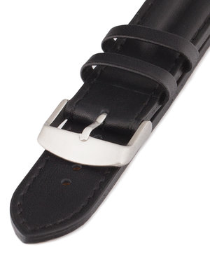 Black unisex leather strap for HS-39-A watches