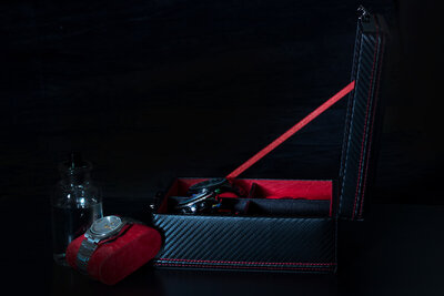 Friedrich Lederwaren Carbon 32049-2 watch box