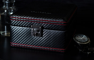 Friedrich Lederwaren Carbon 32049-2 watch box