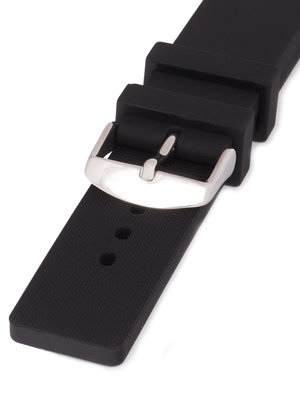 Men's silicone black strap Condor for watches SL.107RW