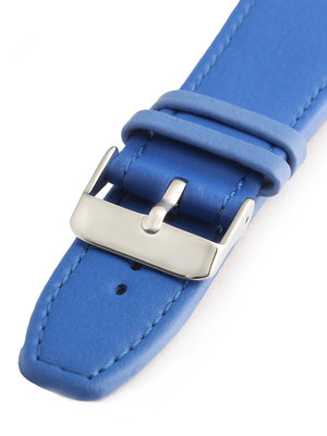 Women's leather blue strap for watches W-309-J4