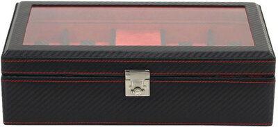 Kazeta for watches Friedrich Lederwaren Carbon 32059-2