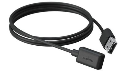 Cable Suunto Magnetic Black, USB, charging