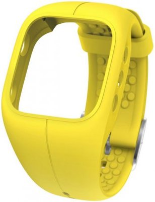 Unisex silicone strap Polar for watches A300 yellow