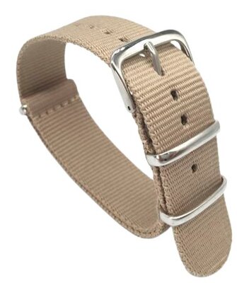 Nato strap nylon brown R4