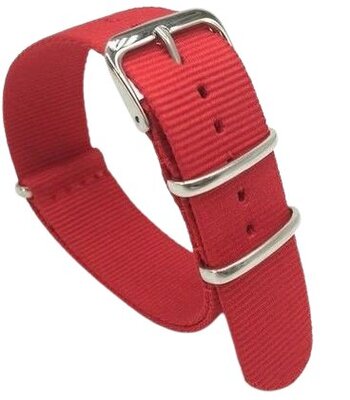 Nato strap nylon red R2