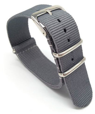 Nato strap nylon grey R5