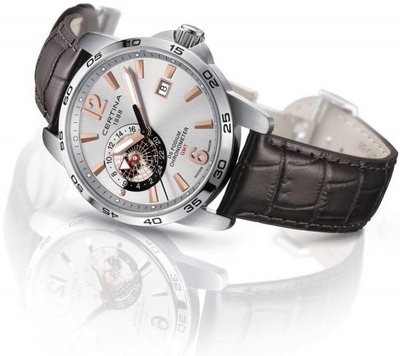 Certina DS Podium GMT Quartz Precidrive COSC Chronometer C034.455.16.037.01