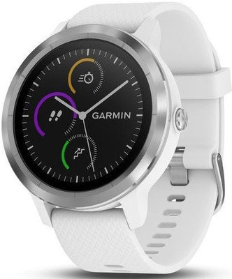 Garmin VívoActive 3 Optic Silver, White band