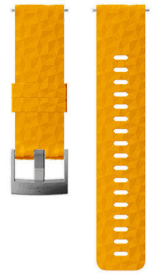 Silicone strap Suunto 24mm (for Suunto Spartan Sport WHR Baro), yellow