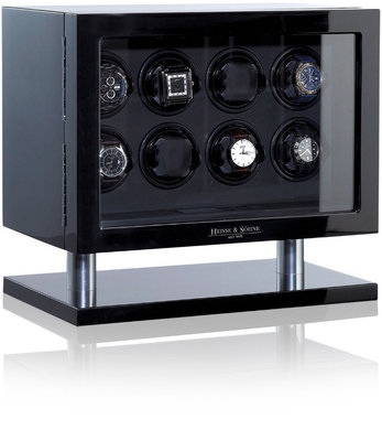 Watch winder Heisse & Söhne Collector 8 LCD 70019-17