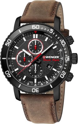 Wenger Roadster Black Night Quartz Chronograph 01.1843.107