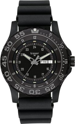 Traser P66 Shade Sapphire with rubber strap