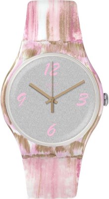 Swatch Pinkquarelle SUOW151