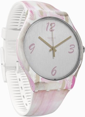Swatch Pinkquarelle SUOW151