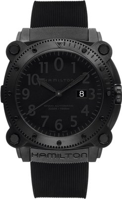 Hamilton Khaki BeLOWZERO 1000M Automatic H78585333 + spare strap (from The Martian movie)