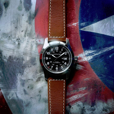 Hamilton Khaki Field Auto H70555533 (Captain America)