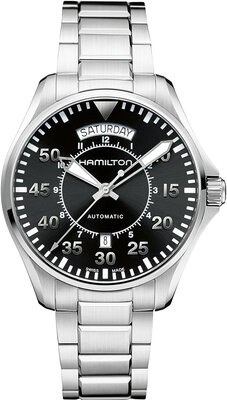 Hamilton Khaki Pilot Day Date Automatic H64615135 of filmu Interstellar