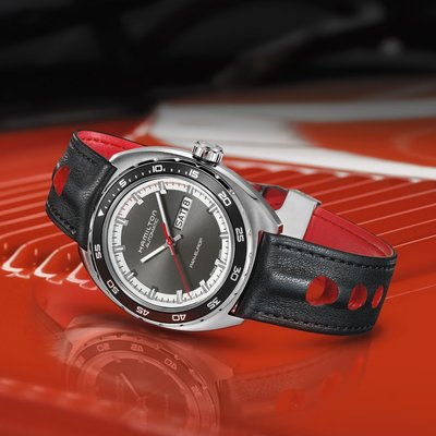 Hamilton American Classic Pan Europ Day Date Automatic H35415781 (+ replacement strap)