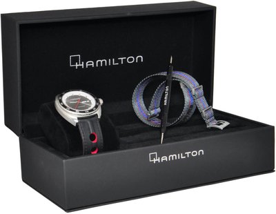 Hamilton American Classic Pan Europ Day Date Automatic H35415781 (+ replacement strap)