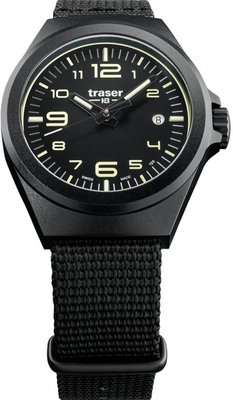 Traser P59 Essential S Black with NATO strap 108212
