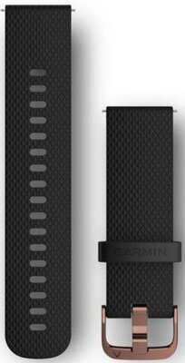 Strap Garmin Vívomove Optic/Vívoactive 3 (size With/M), silicone, black,
