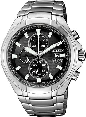 Citizen Sports Eco-Drive Chronograph Super Titanium CA0700-86E