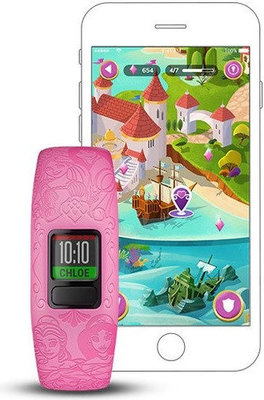 Garmin Vívofit junior 2 Disney Princess, Disney princezna, Pink
